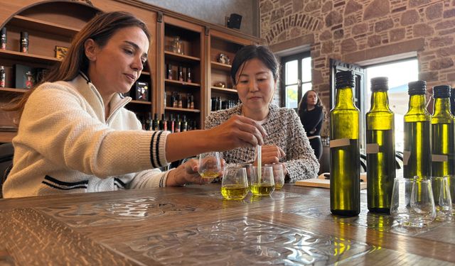 Japon şefin, Türk zeytinyağı çeşitlerinden özel karışımı