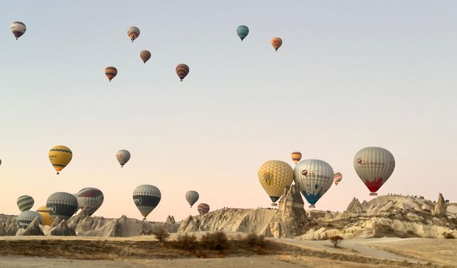 Kapadokya'da sonbahar güzelliği