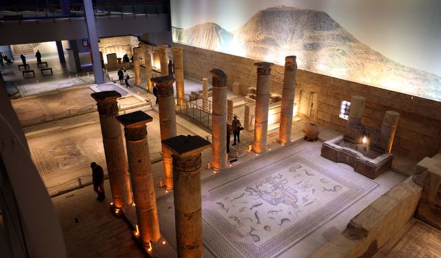 Zeugma Mozaik Müzesi'ne rekor ziyaretçi