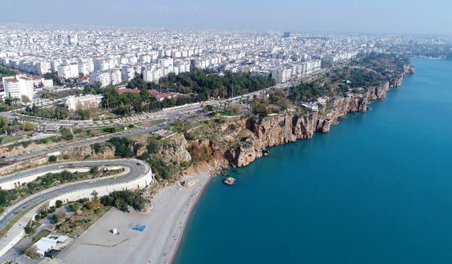 'Antalya'nın falezleri dünyada tek'