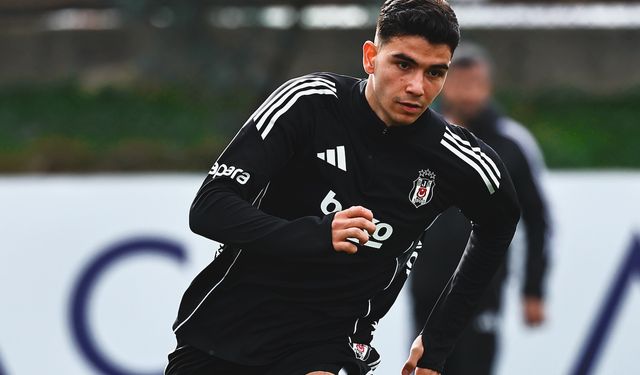 Beşiktaş'ta Yasin Özcan ilk antrenmanına çıktı