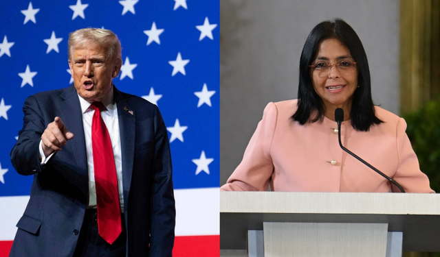 Trump'tan Rodriguez'e uyarı: Doğru olanı yapmazsa Maduro'dan daha ağır bir bedel öder