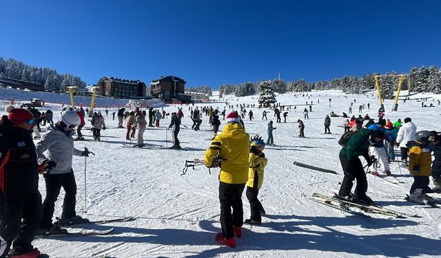 Uludağ'da sömestir yoğunluğu