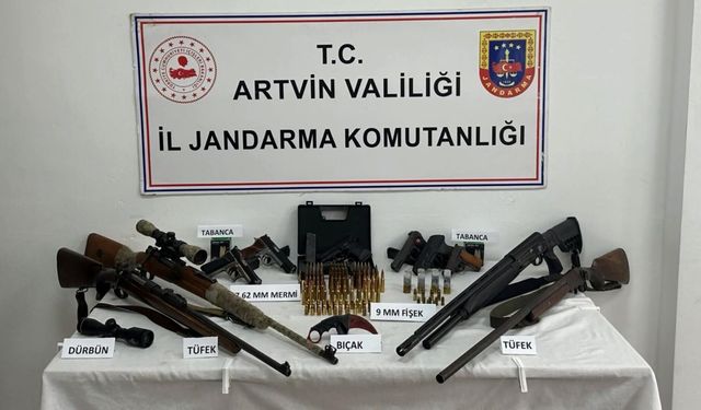 27 ilde silah kaçakçılarına yönelik operasyon; 259 gözaltı