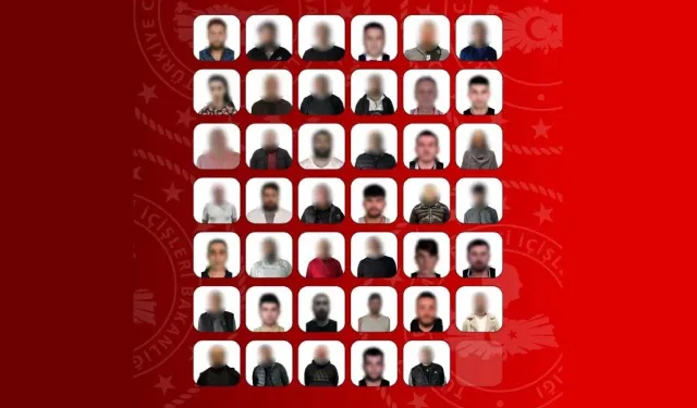 Kırmızı bültenle aranan 41 suçlu yakalanarak Türkiye'ye iade edildi