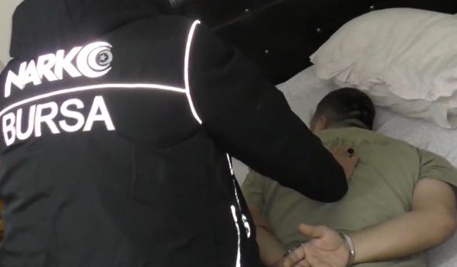 Bursa merkezli 3 ilde narkotik operasyonu; 59 tutuklama
