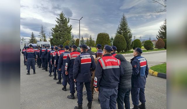 Düzce'de suç örgütüne operasyon: 36 gözaltı