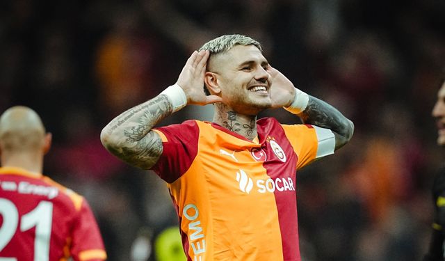 Galatasaray, Türkiye Kupası’nda 3’te 3 yaptı; Mauro Icardi tarihe geçti