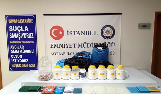 Avcılar’da 25 kilo uyuşturucu ve 2 bin hap ele geçirildi: 2 kişi tutuklandı
