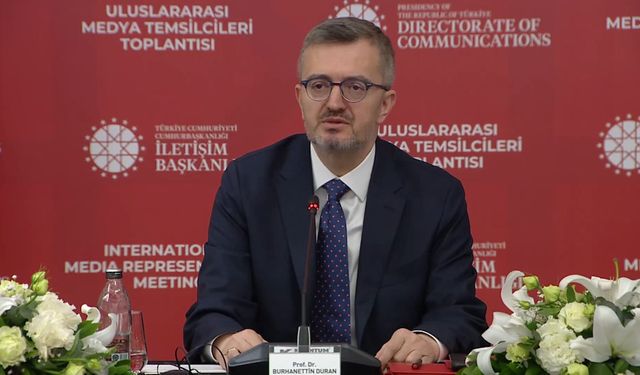 İletişim Başkanı Duran: Filistin meselesinin çözümü bizim için hayati bir önem taşımaktadır
