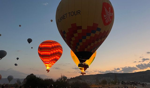 Kapadokya'ya 2025 yılında 4,5 milyon ziyaretçi