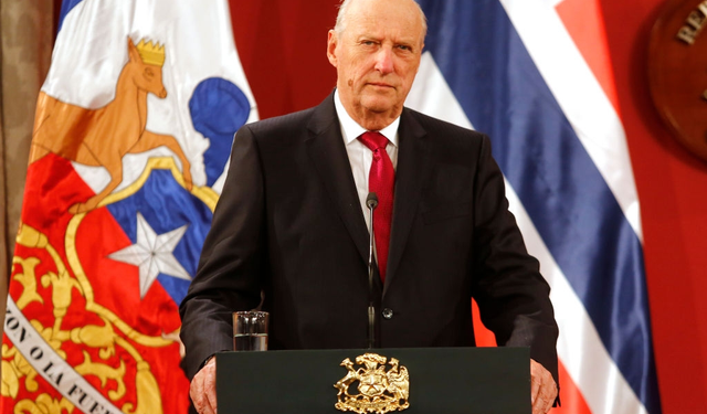 Norveç Kralı Harald İspanya’da Hastaneye Kaldırıldı