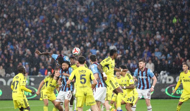 Fenerbahçe, Trabzonspor deplasmanında son 3 maçtır 3-2 kazanıyor