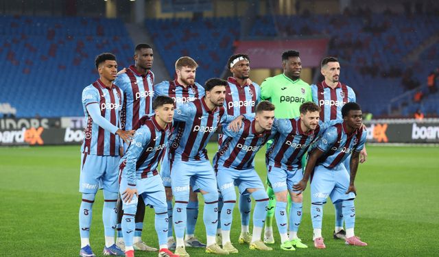 Trabzonspor sahasında kazanarak zirve takibini sürdürdü