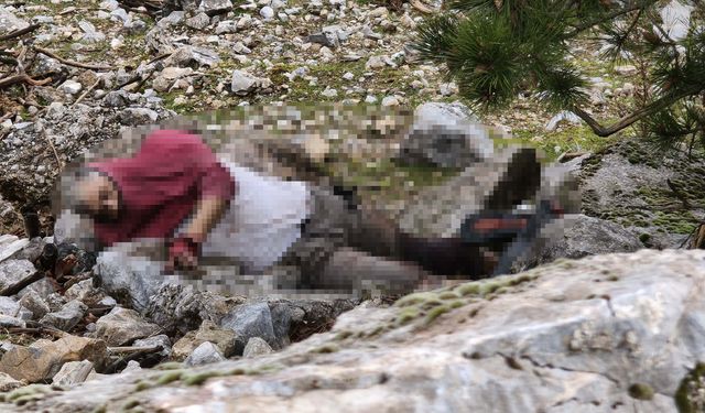 Uçurumda bulunan cesetle ilgili eşi ve oğlu dahil 9 gözaltı