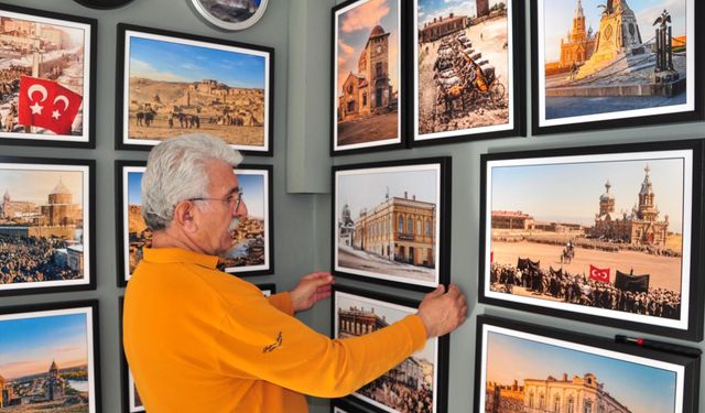 43 yıl Rus işgalinde kalan Kars’ın fotoğraflarına dijital dokunuş