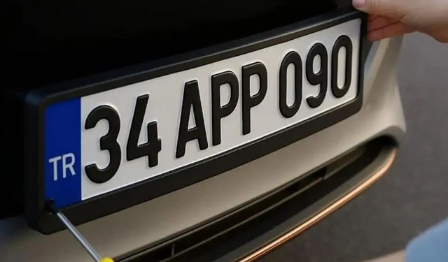 EGM'den araç plakası uygulamalarına ilişkin açıklama