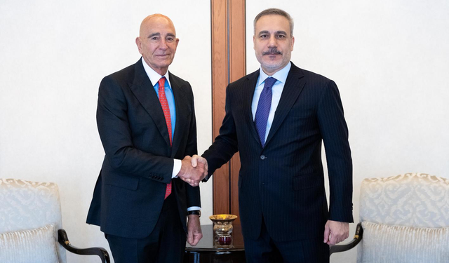 Bakan Fidan, ABD Büyükelçisi Barrack'ı kabul etti