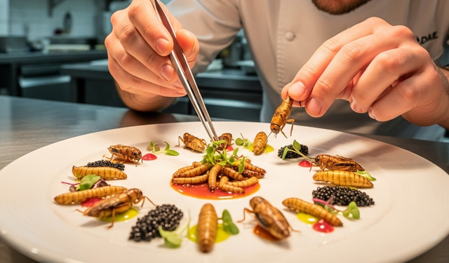 ‘Gastronomide şefler böcek proteinine yöneliyor’