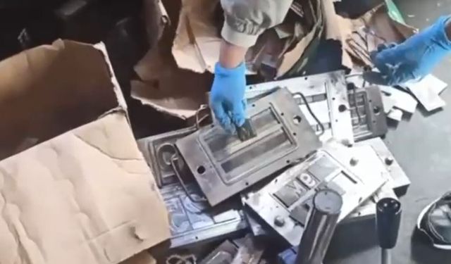 Gaziantep’te sahte plaka basımı yapan 3 kişi yakalandı