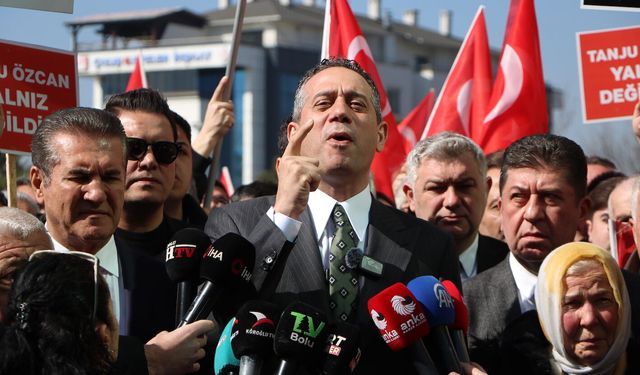 'İrtikap' soruşturmasında gözaltına alınan Tanju Özcan adliyeye sevk edildi