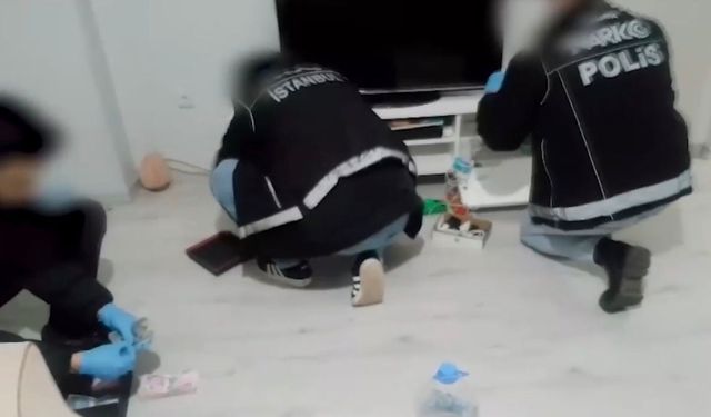 İstanbul'da 5 ilçede uyuşturucu operasyonu: 9 kişi tutuklandı