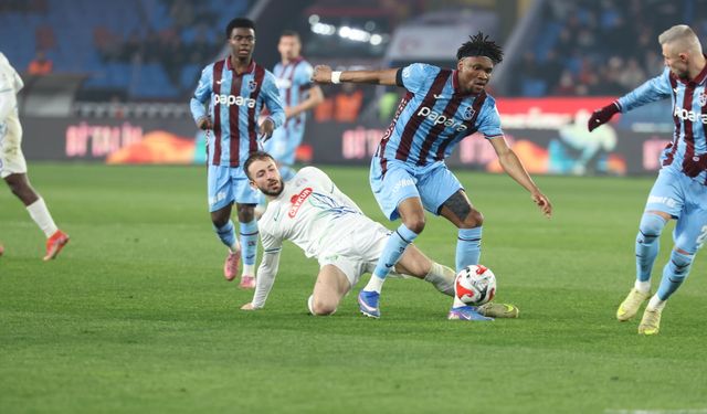 Trabzonspor - Çaykur Rizespor: 1-0