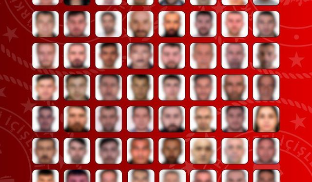 16'sı kırmızı bültenle aranan 61 suçlunun iadesi sağlandı