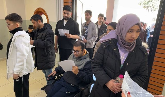 Engelli Kamu Personeli Seçme Sınavı yapıldı