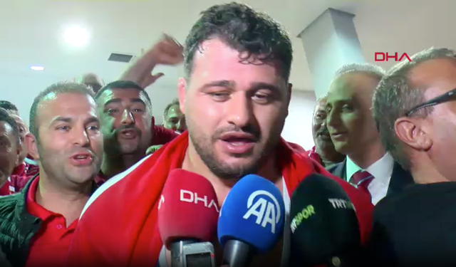 Milli güreşçi Rıza Kayaalp: Sözümü tuttum