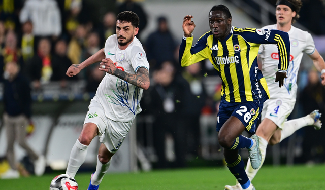 Fenerbahçe – Çaykur Rizespor: 2-2