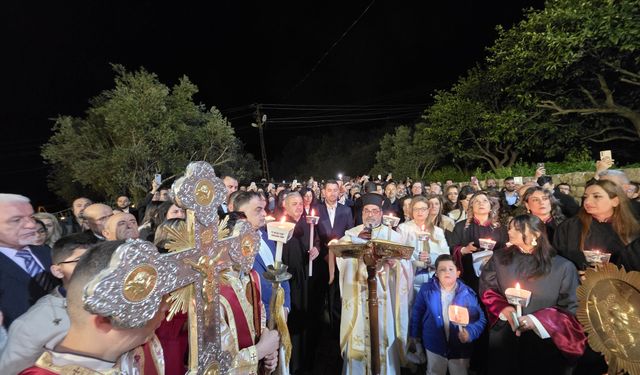 Hatay'da Paskalya Bayramı kutlandı