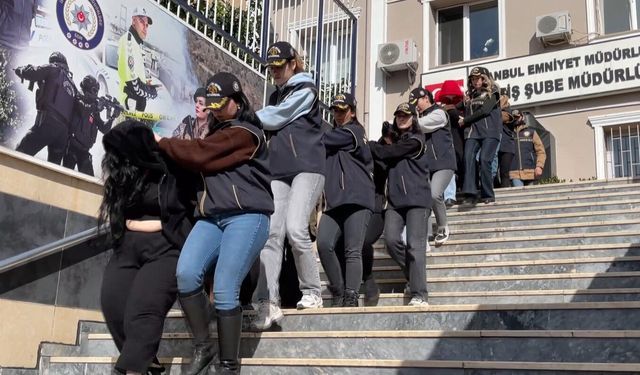 İstanbul'da fuhuş operasyonu: 9 kişi tutuklandı