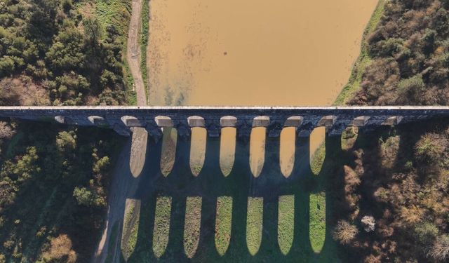 İstanbul barajlarında doluluk oranı yağışların ardından yüzde 65,74'e yükseldi