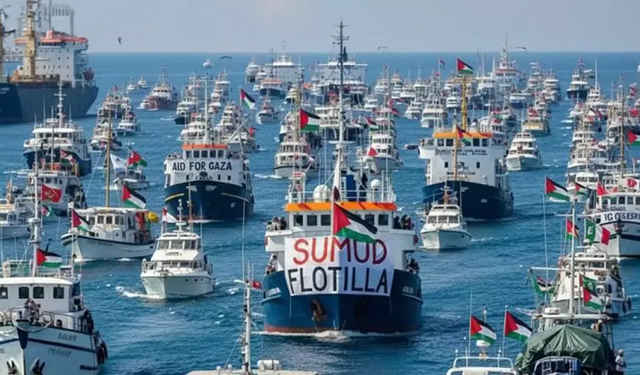 Sumud Filosu yeniden Gazze'ye doğru yola çıkıyor