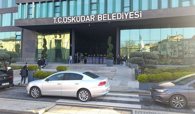 Üsküdar Belediyesi'ne operasyon: 20 gözaltı