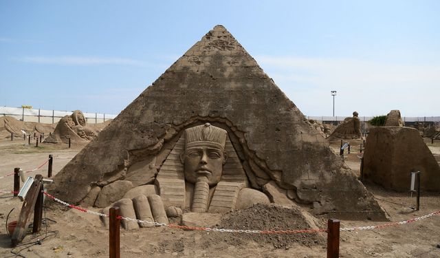 'Zaman Yolculuğu' temalı Kum Heykel Festivali başlıyor