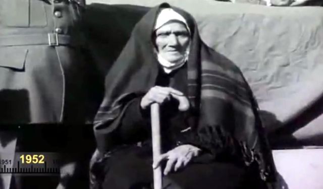 Nene Hatun'un 1952 yılında çekilen görüntüleri ortaya çıktı