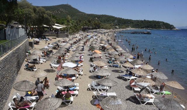 Bodrum'da özel plajlarda harcama limitleri 2 bin TL'den başlıyor