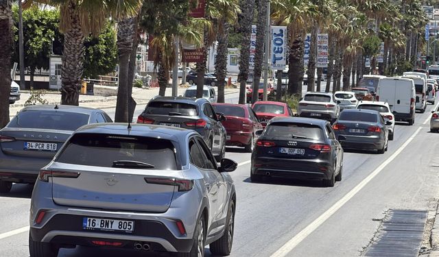 Bodrum’da son 36 saatte 25 binden fazla araç çıkış yaptı