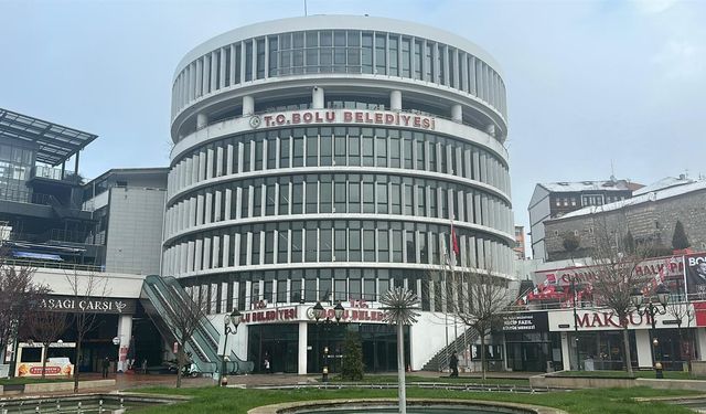Bolu Belediyesi'nde arama