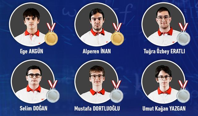 Uluslararası Bilim Olimpiyatları’nda Türk genlerinden büyük başarı: 4 altın, 8 gümüş ve 1 bronz madalya