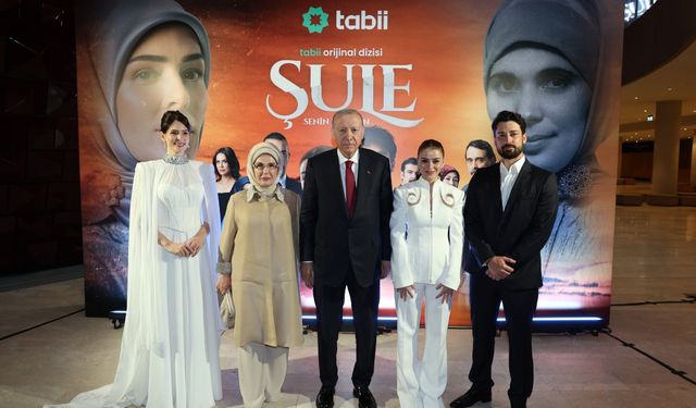 Cumhurbaşkanı Erdoğan, ‘Şule Senin Hikayen’ dizisinin galasına katıldı