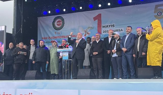 HAK-İŞ Genel Başkanı Arslan: İşverenlerin belirlediği asgari ücret, bizim asgari ücretimiz olamaz