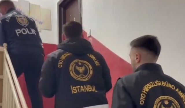 İstanbul merkezli 5 ilde 'change' araç operasyonu; 24 gözaltı, 40 araç ele geçirildi