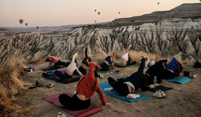 Kapadokya’da 3 gün sürecek yoga festivalinde geri sayım