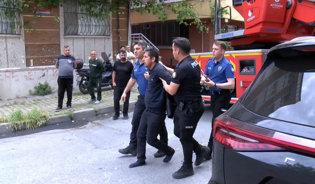 Sultangazi’de annesini rehin alan şüpheli ağabeyinin ihbarıyla yakalandı