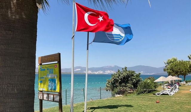 Türkiye'nin mavi bayraklı plaj sayısı 580’e yükseldi