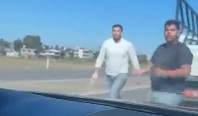 Yol kesip kamyonetinden sopayla inen sürücüye 180 bin lira ceza kesildi