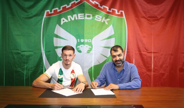 Amedspor, Ermal Krasniqi'yi kadrosuna kattı